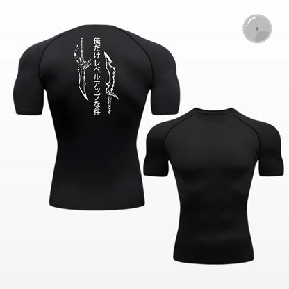 Jin Woo Solo Leveling Compression Shirt