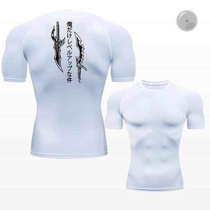 Jin Woo Solo Leveling Compression Shirt